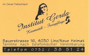 Kosmetik - Fußpflege Linz Institut Gerda