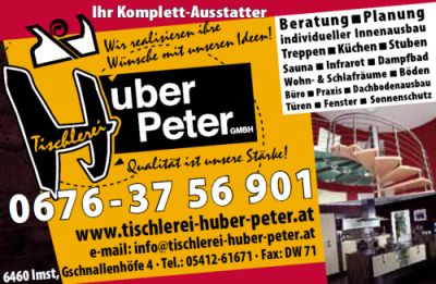 Tischlerei Huber Peter GmbH